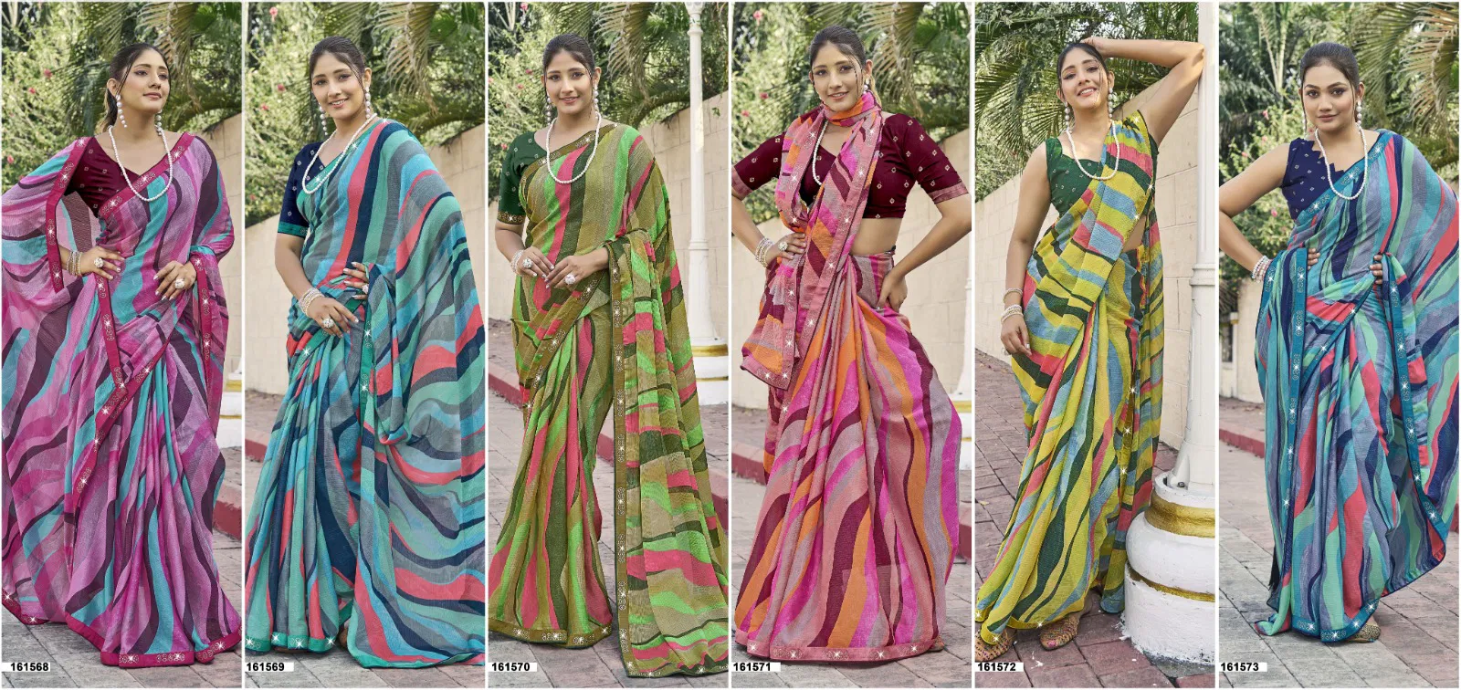 Sona Vol 5 By Vallabhi Georgette Printed Daily Wear Saree Suppliers In India